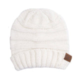 Crazy Soft Oversized Fit Chenille CC Beanie