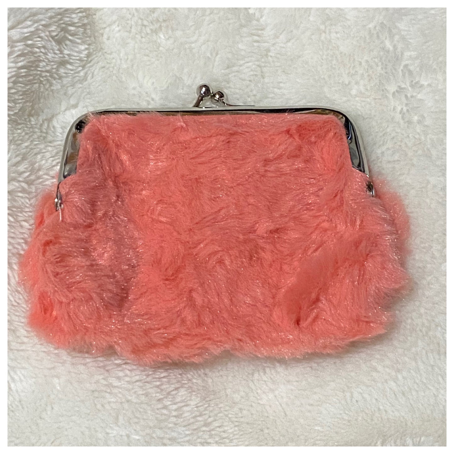 Adorable Fluffy Fur Coin Purse