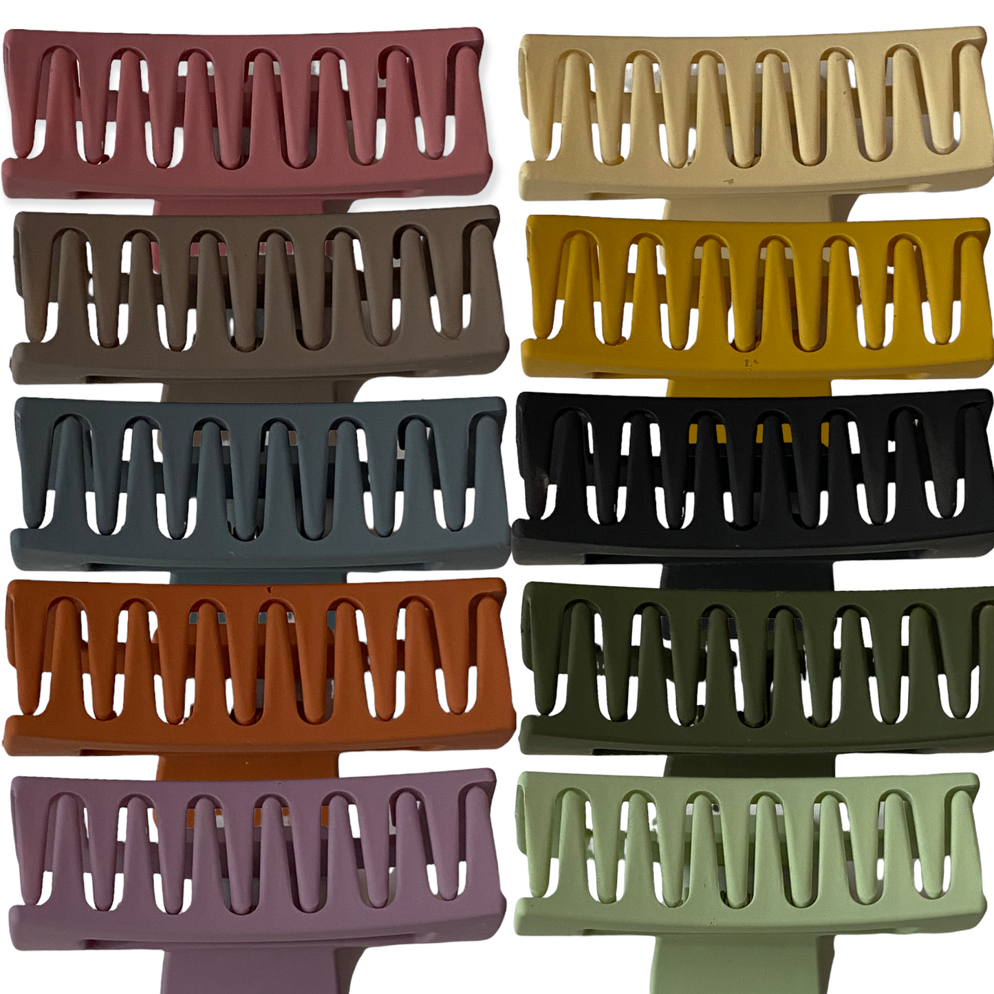 Ashlyn’s Matte Large Hair Claw-Clip