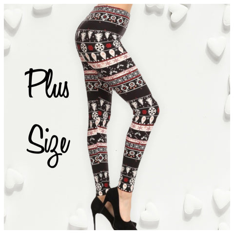 Plus leggings