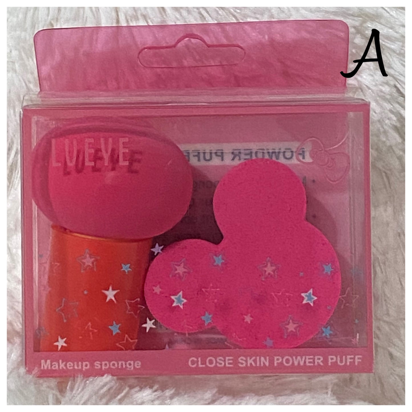 Crazy Fun 2pc Make Up Sponge Set