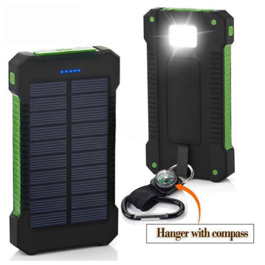 20000mah Solar Power Bank with LED Light