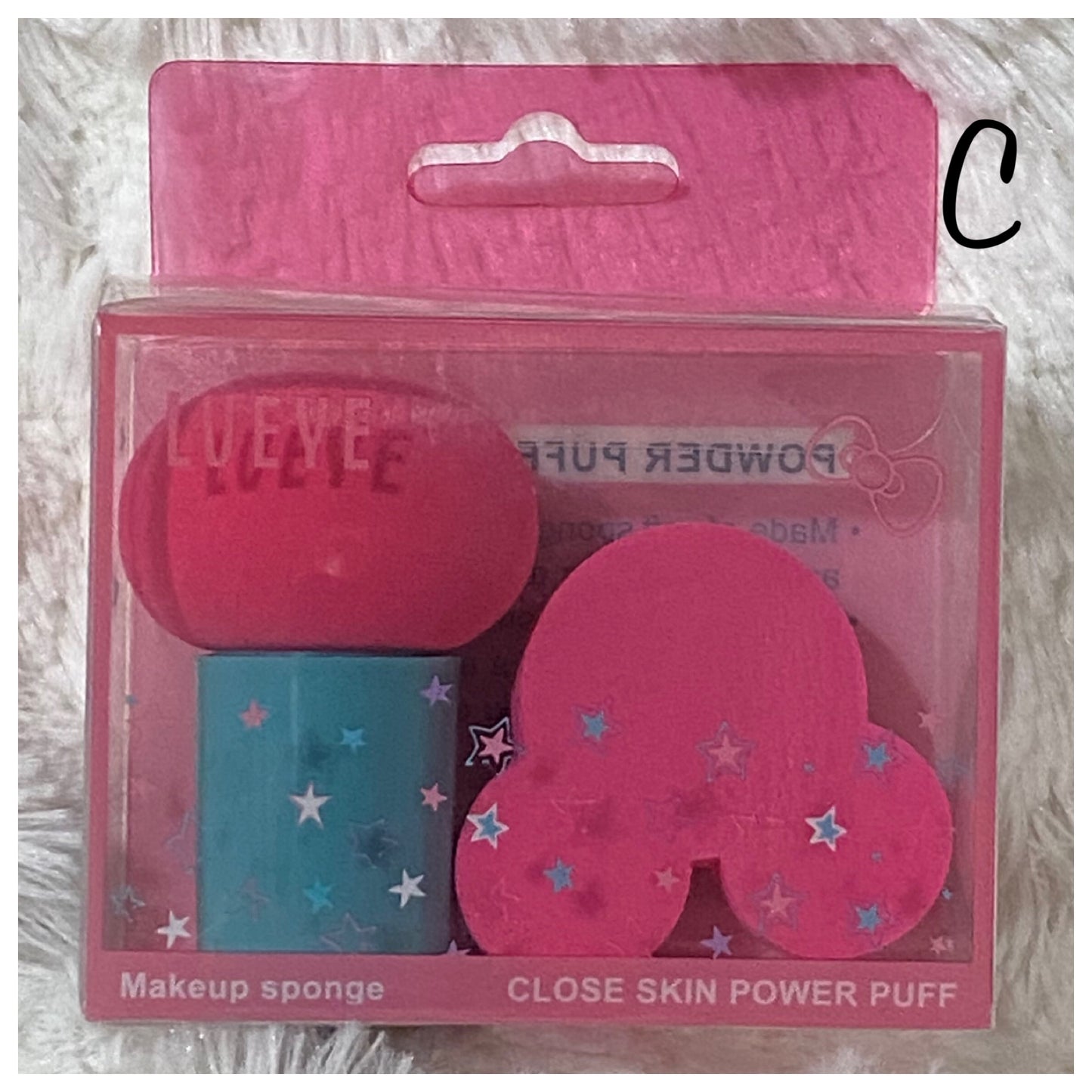 Crazy Fun 2pc Make Up Sponge Set
