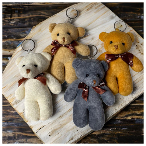 Adorable Teddy Bear Keychains-Purse-Backpack Charms