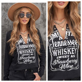 Sassy Tennessee Whisky and Strawberry Wine Graphic Top