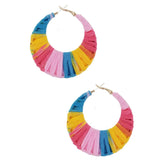 Adorable Wrap Hoop Earrings - 5 Colors
