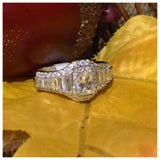 Stunning CZ Engagement Ring