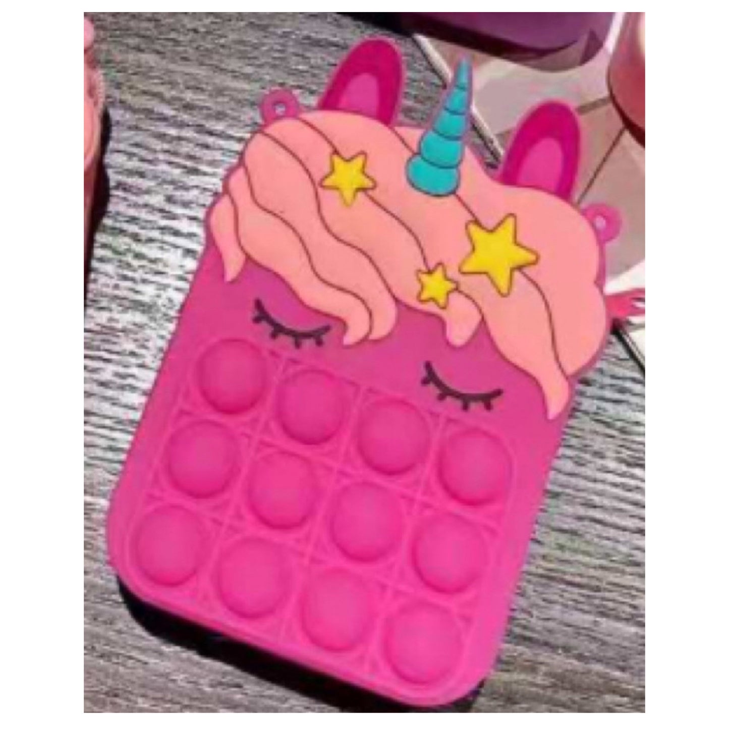 Crazy Fun Mini Unicorn Pop It Crossbody Bogs