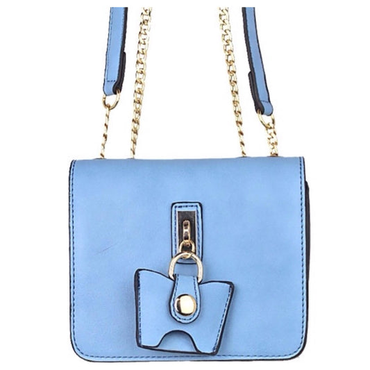 Beautiful "Must Have" Blue Cross Body Bag, Purse - Cheryl's Galore and More - 1