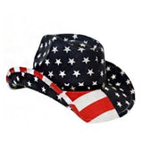 "American Pride" Star Studded American Flag Cowboy Hat