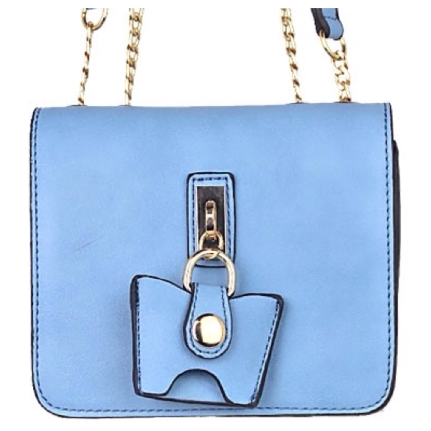 Beautiful "Must Have" Blue Cross Body Bag, Purse - Cheryl's Galore and More - 2