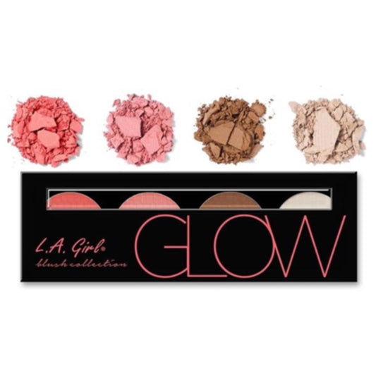 GLOW- LA Girl Contour-Blush Pallet